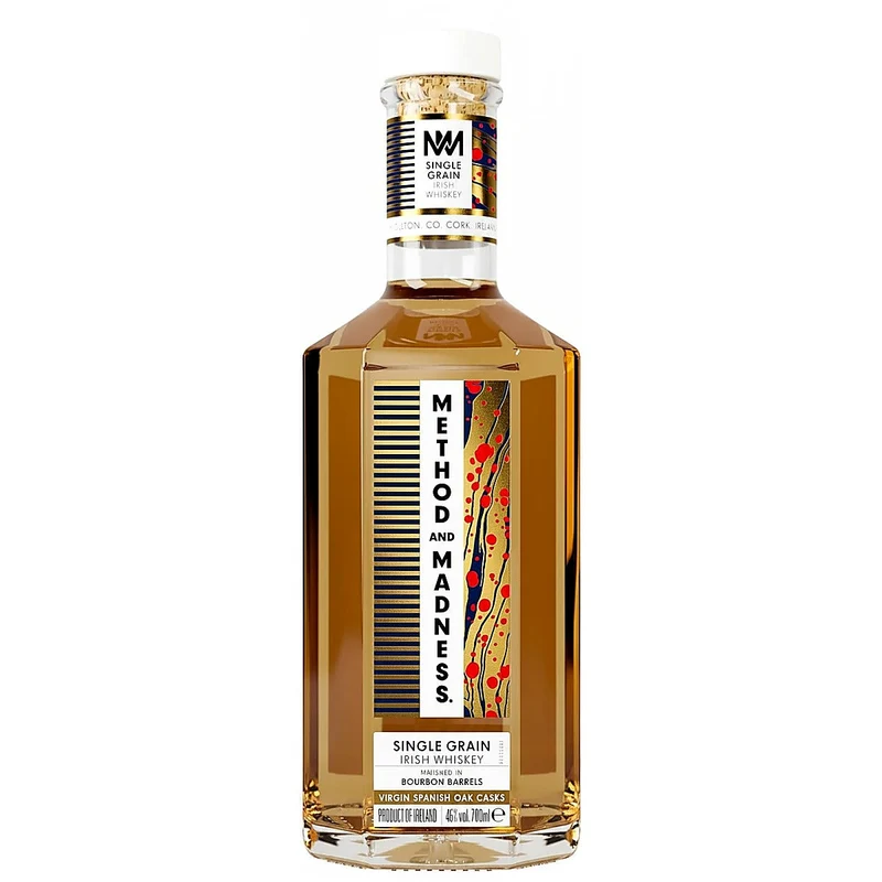 METHOD AND MADNESS Virgin Spanish Oak Single Grain Irish Whiskey