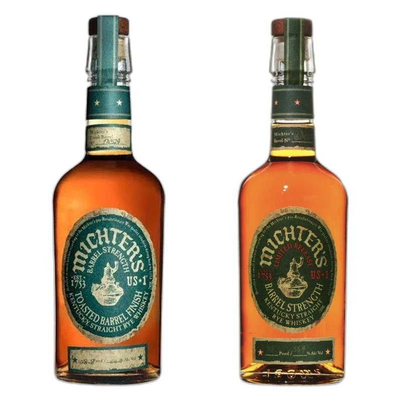 Michters Toasted Barrel Finish Rye Limited Release Bourbon Barrel Strength Rye Bundle