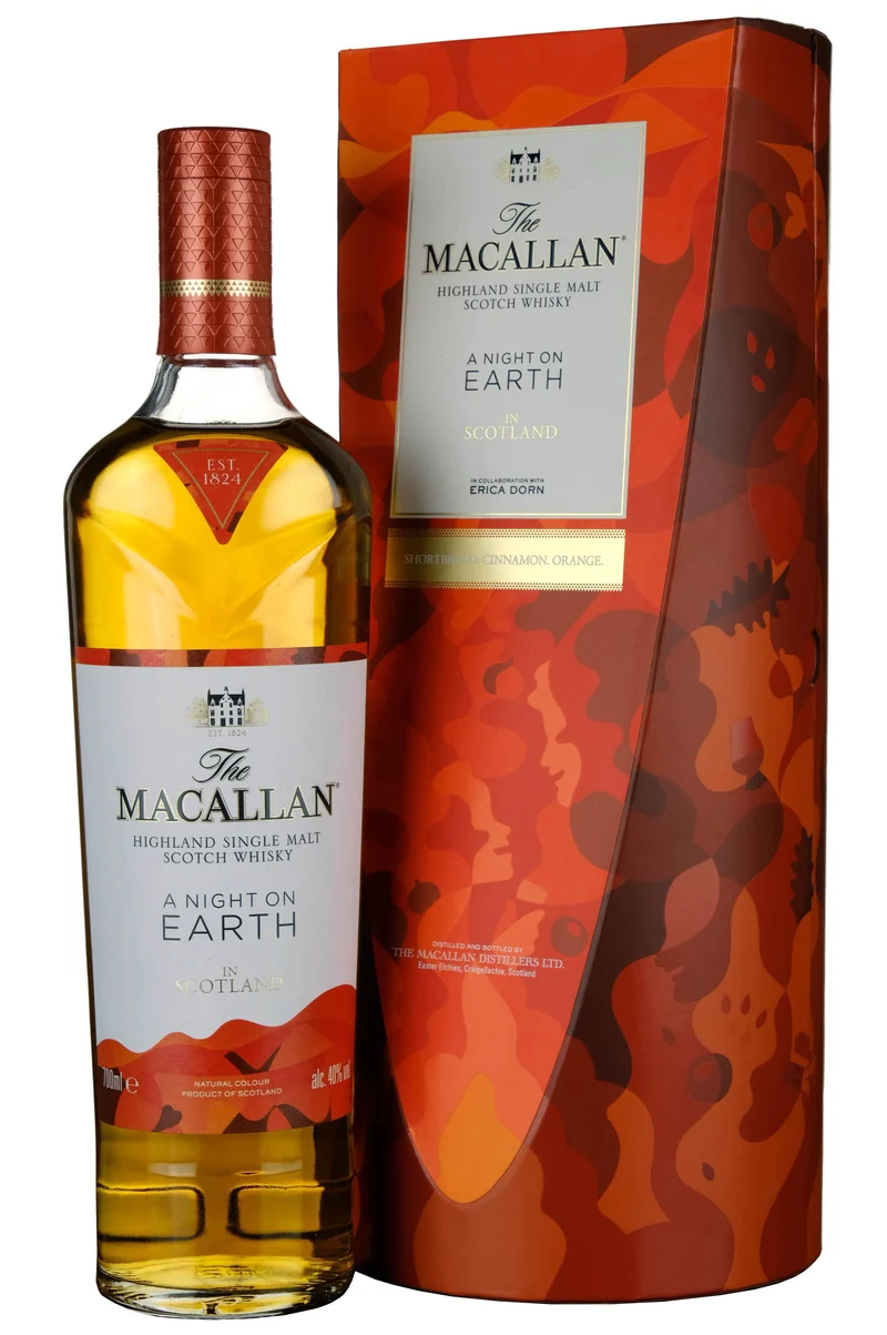 Macallan A Night On Earth In Scotland Erica Dorn 1st Edition Bottled 2021