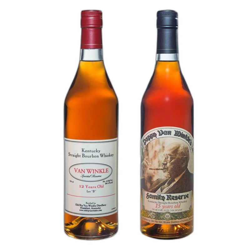 Pappy Van Winkle 12 Year Bourbon 15 Year Bundle