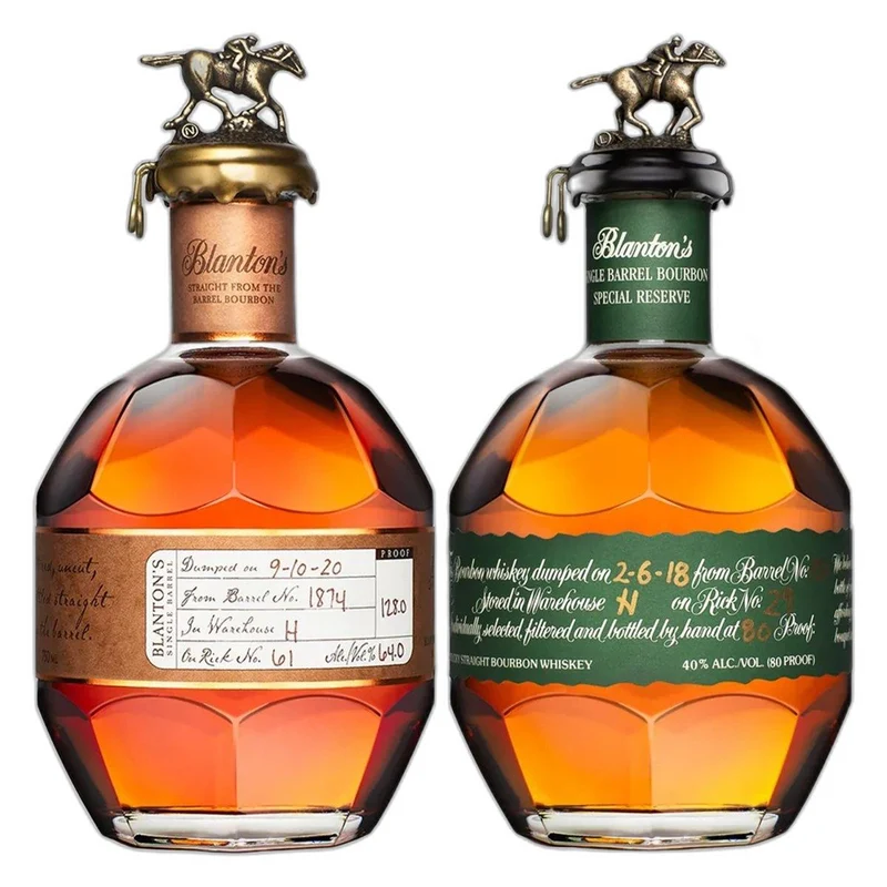 Blanton's Straight From The Barrel Green Label Bundle
