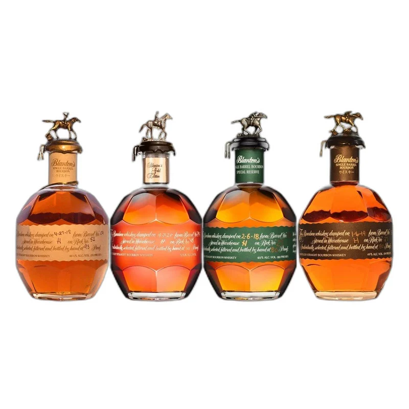 Blanton's Red Label Gold Label Green Label Black Label Bundle
