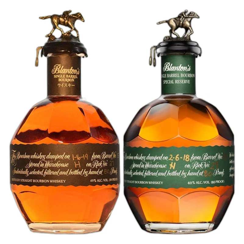 Blanton's Black Label Green Label Bundle