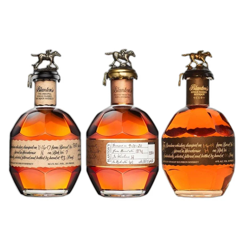 Blanton's Original Single Barrel Straight From The Barrel Black Label Bundle