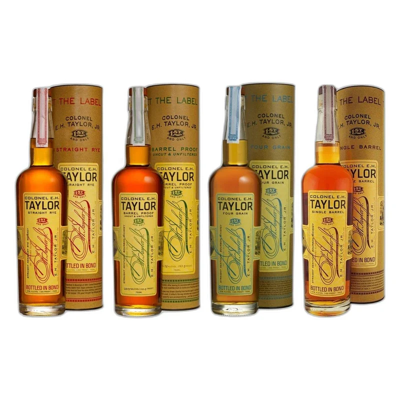 EH Taylor Straight Rye Bourbon Barrel Proof Four Grain Single Bundle