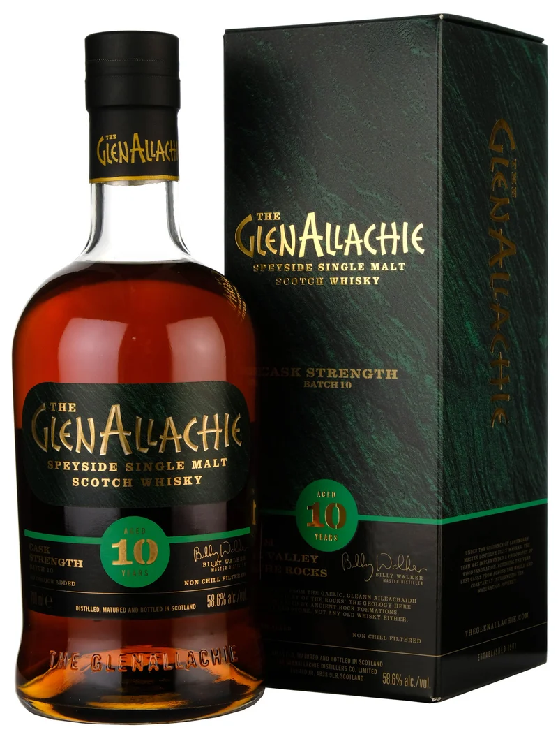 Glenallachie 10 Year Old Cask Strength Batch 10 Bottled 2023