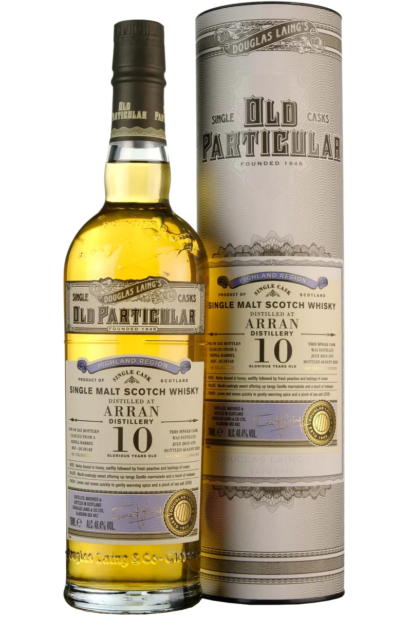 Arran 2013-2023 | 10 Year Old Douglas Laing Old Particular Single Cask DL18142
