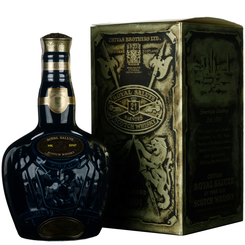 Royal Salute 21 Year Old The Sapphire Flagon