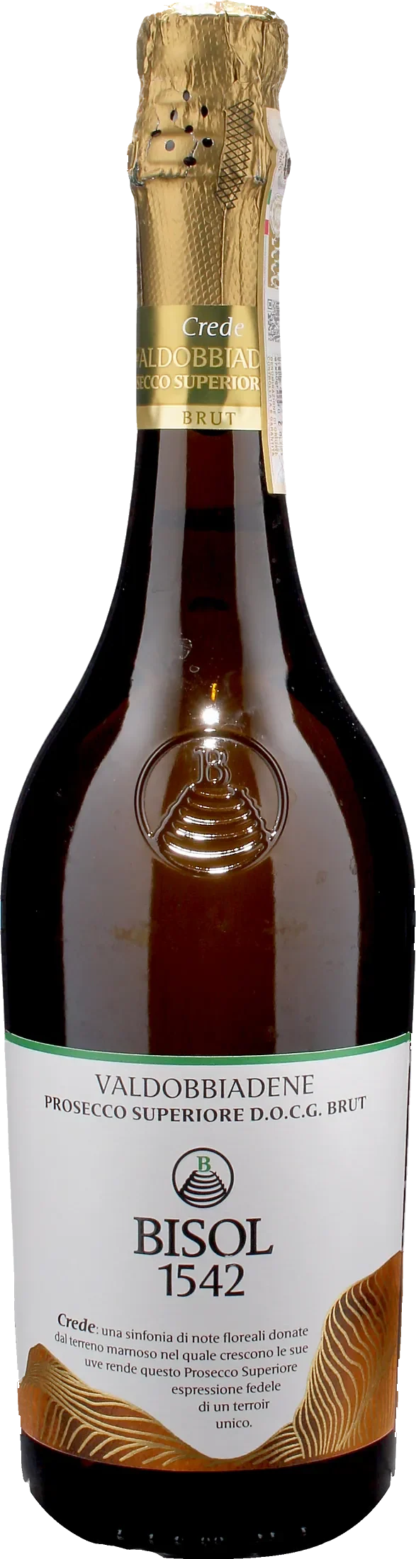 Bisol 1542 Valdobbiadene Prosecco Superiore Crede Brut 2025