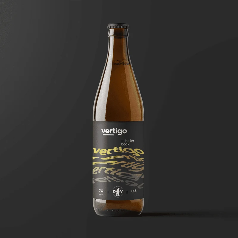 BIRRA ORSO VERDE - Vertigo Heller Bock (50CL, 7% Vol.)