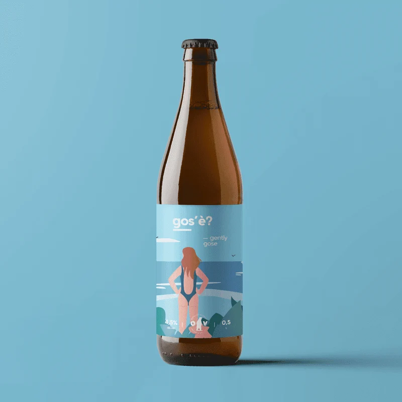 BIRRA ORSO VERDE - Gos'è? Gently Gose (50CL, 4.5% Vol.)