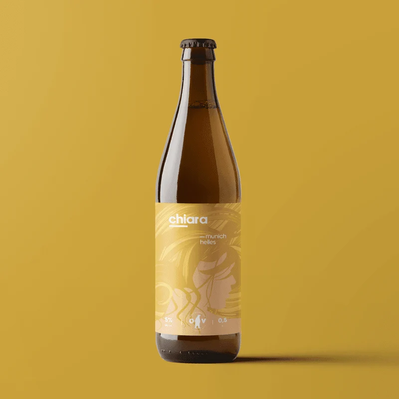 BIRRA ORSO VERDE - Chiara Munich Helles (50CL, 5% Vol.)