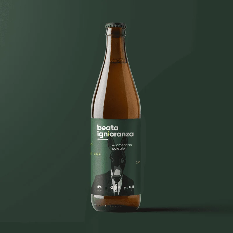 BIRRA ORSO VERDE - Beata IgnIoranza American Pale Ale (50CL, 4% Vol.)