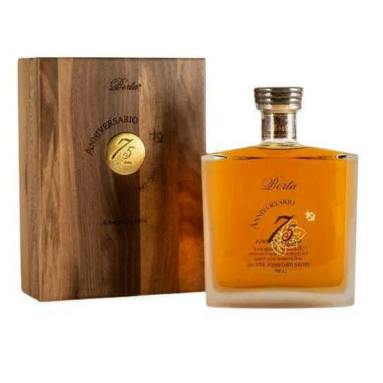 Berta Distillerie Grappa Riserva Anniversario 75 Anni 1947-2022 Magnum (1.5LT, 43.0% Vol.)