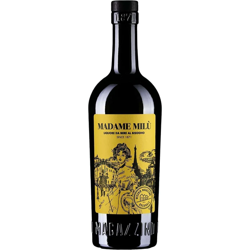 AMARO D'ERBE MADAME MILU' VECCHIO MAGAZZINO DOGANALE (70CL, 45.0% Vol.)