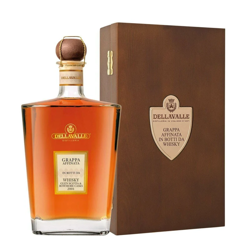 Della Valle Grappa affinata in botti da Glen Scotia & Bowmore Casks (0.7L, 42% Vol)