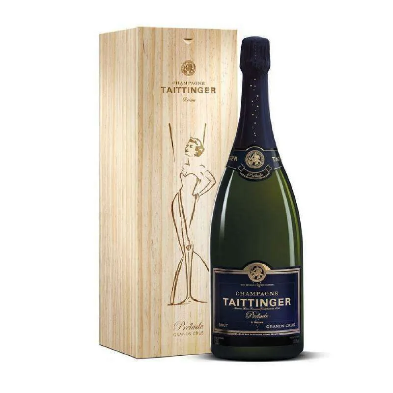 Champagne Brut "Prélude Grands Crus" - Taittinger (MAGNUM 1.5 LT) - cassa legno