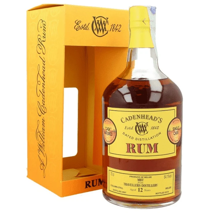 Cadenhead's Belize Travellers 2007 12 YO - 64,1%
