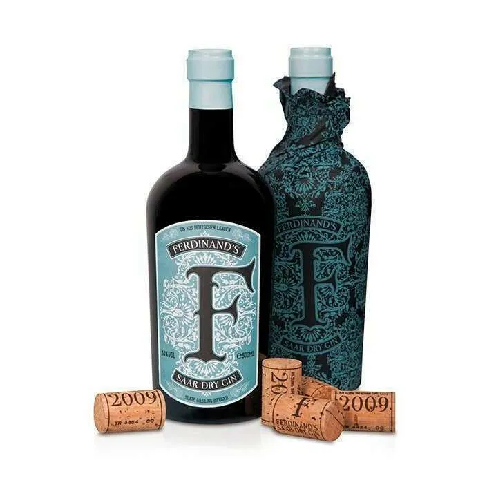 Ferdinand's Saar Dry Gin (0.5L, 44% Vol.)