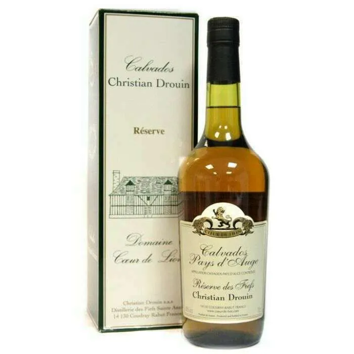 CALVADOS CHRISTIAN DROUIN HOURS D'AGE