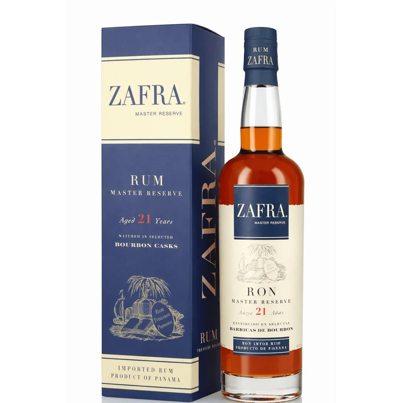 Zafra Master Reserve 21 Year Old - Dark rum Panama (70CL, 40.0% Vol.)
