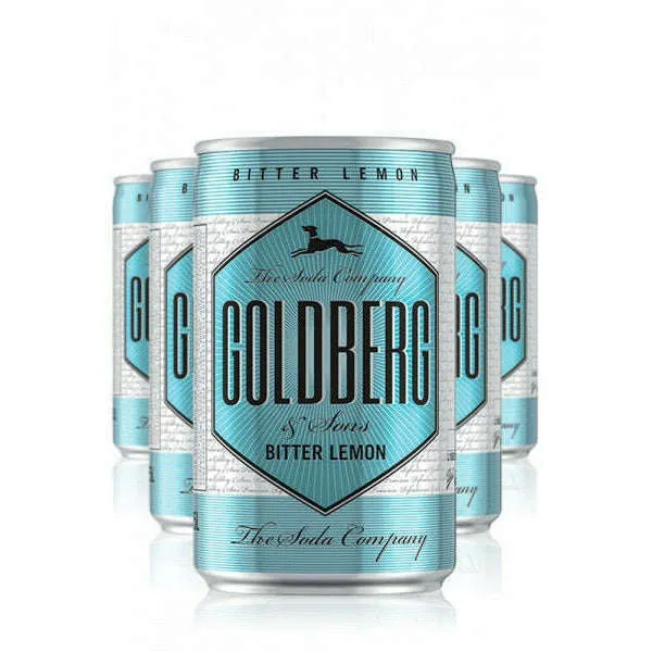 Goldberg Tonic Water Mediterranean - 0,15 L x 24 LATTINE
