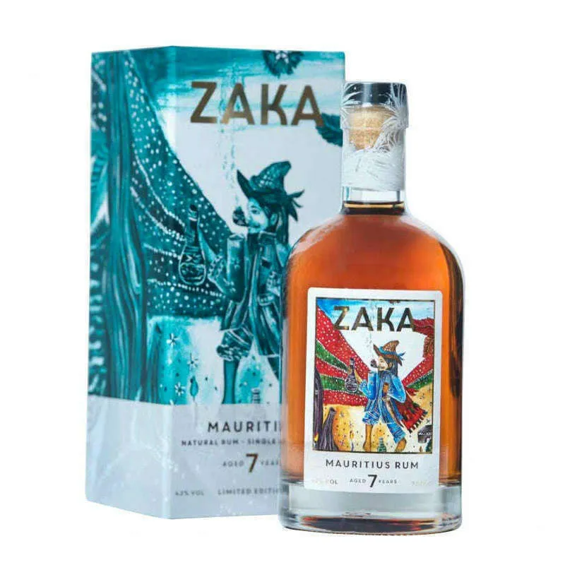 Zaka Mauritius Rum 7 Y.O. (70CL, 42.0% Vol.)