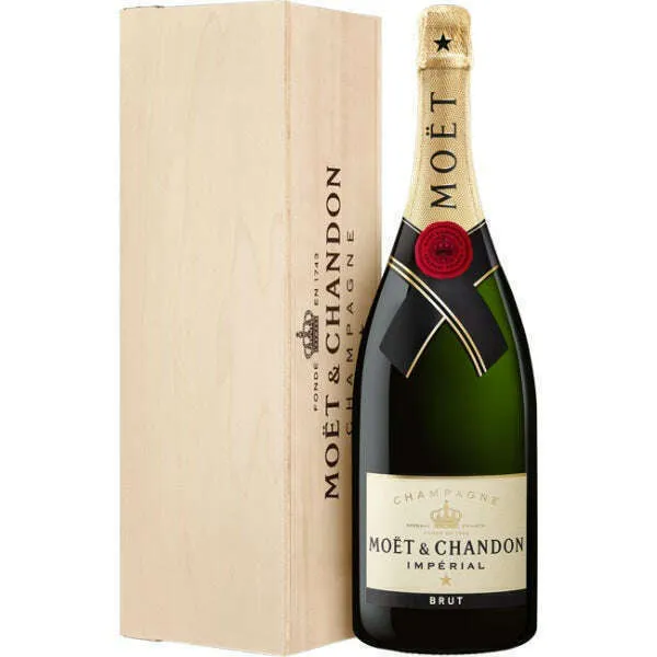 Champagne Moet & Chandon - Brut Impérial - Magnum cassa legno