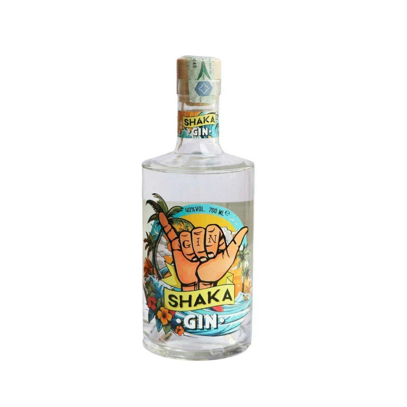 GIN SHAKA LONDON DRY (70CL, 40.0% Vol.)