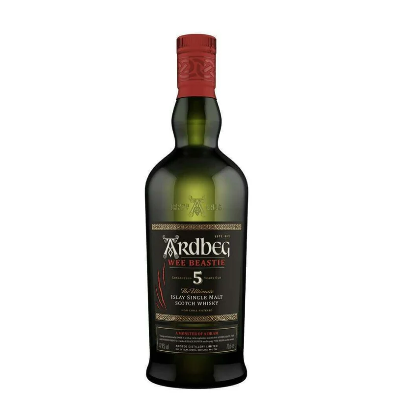 Whisky Ardbeg Wee Beastie 5 Years Old Islay Single Malt Scotch (70CL, 47.5% Vol.)
