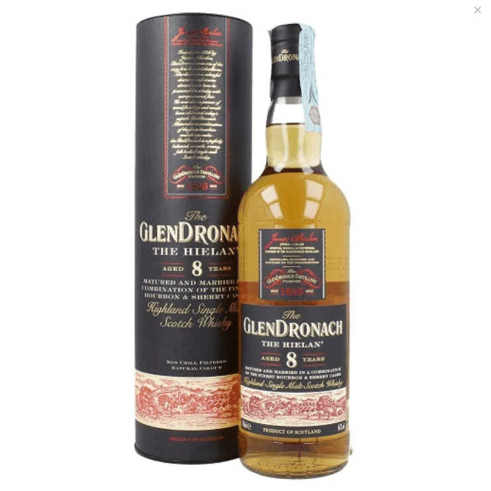 The GlenDronach 8 YO "Hielan" - 46% (Old Edition)