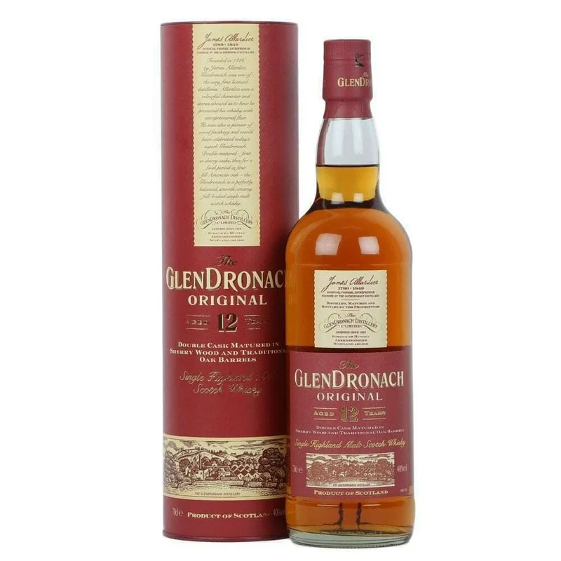 The GlenDronach 12 YO Original - 43% (Old Edition)