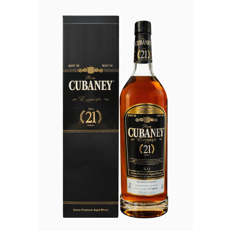 Rum Ron Grand Reserve XO Solera 21 Anni Exquisito Cubaney (0.7L, 38.0% Vol.)