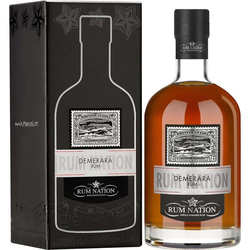 RUM NATION - DEMERARA SOLERA N.14 (70CL, 40.0% Vol.)
