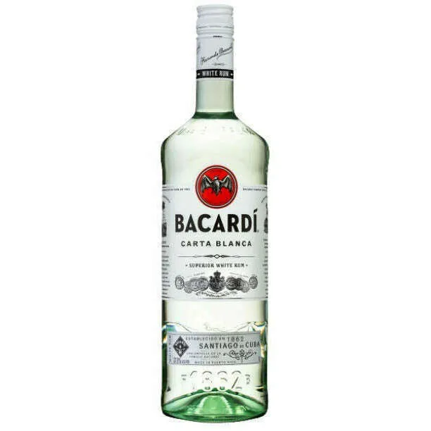 Rum Bacardi Carta Blanca (1LT, 37.5% Vol.)