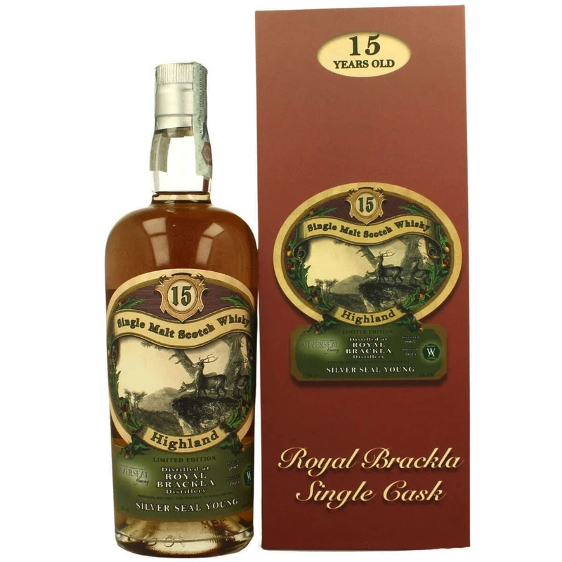 SILVER SEAL YOUNG - WHISKY ROYAL BRACKLA 2007 SHERRY CASK 15 YO (70CL, 59.3% Vol.)