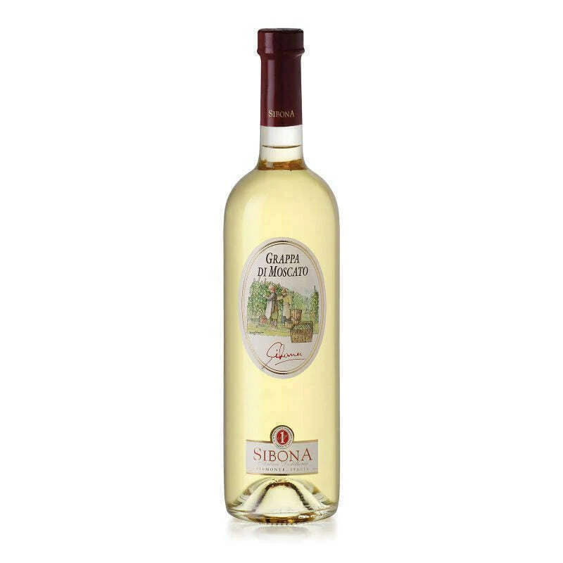 Sibona Grappa di Moscato Linea Distilla (0.7L, 40.0% Vol.)