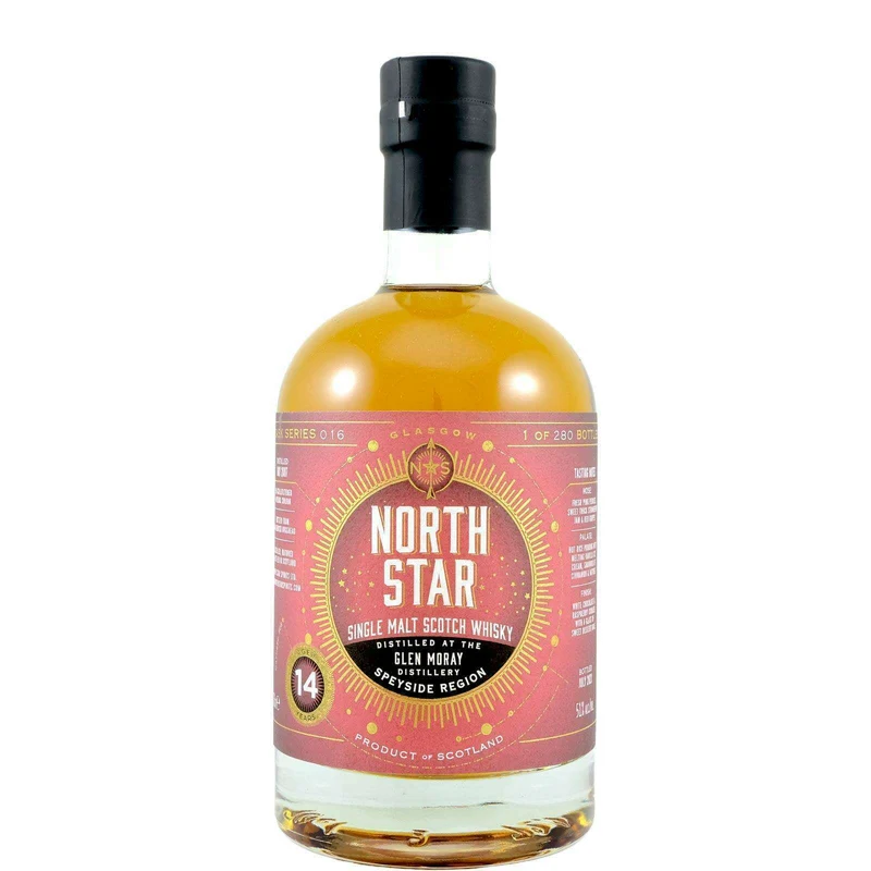 Glen Moray 2007 North Star Spirits 14 YO Oloroso Hogshead (70CL, 51.0% Vol.)