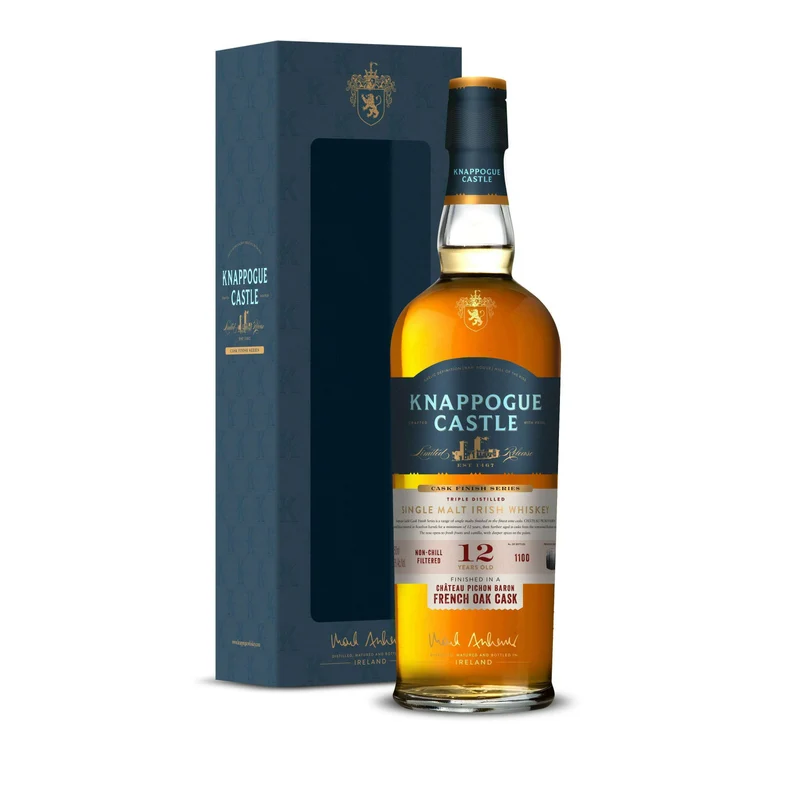 Knappogue Castle 12 Year Old French Oak Cask (70CL, 46% Vol.)