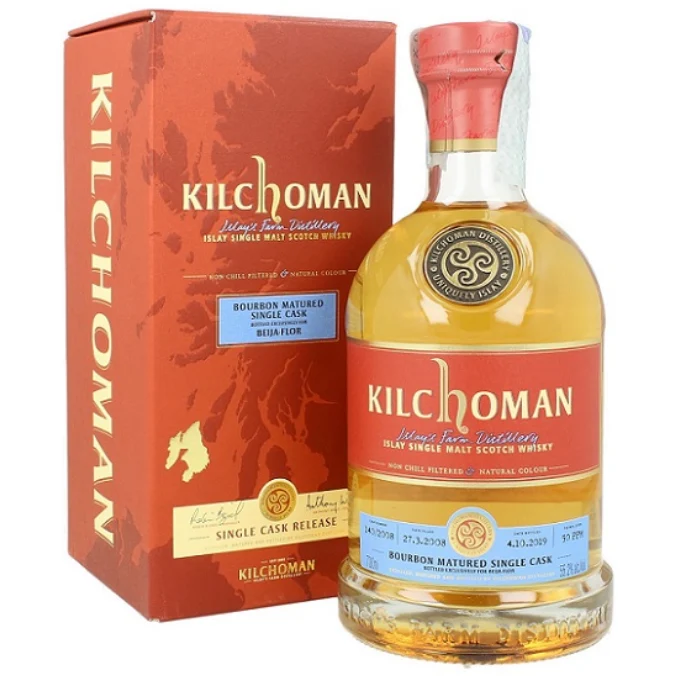 Kilchoman Beija-flor Bourbon Single Cask 11 YO - 55,2%
