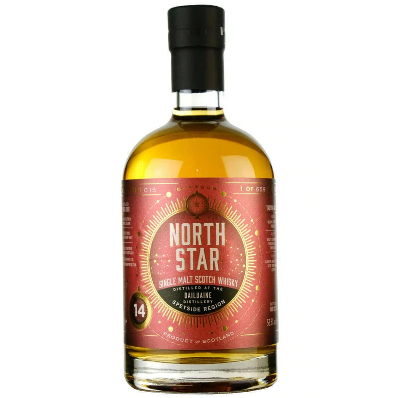 Dailuaine 2007 14 Year Old North Star Spirits Refill Sherry (70CL, 52.5% Vol.)