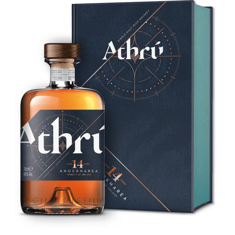 Athru Knocknarea 14 Years Old Single Malt Irish Whiskey (70CL, 48.0% Vol.)