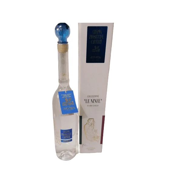 Astoria Grappa Bianca Cartizze e Prosecco Val de Brun Collezione Le Ninfe (70CL, 40% Vol.)