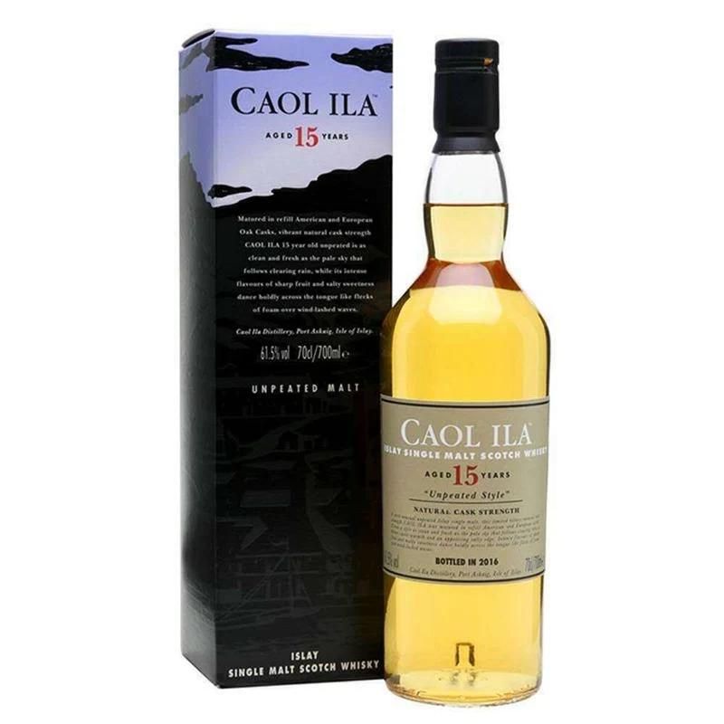 Caol Ila Unpeated 15 Anni Whisky (70CL, 61.5% Vol.)
