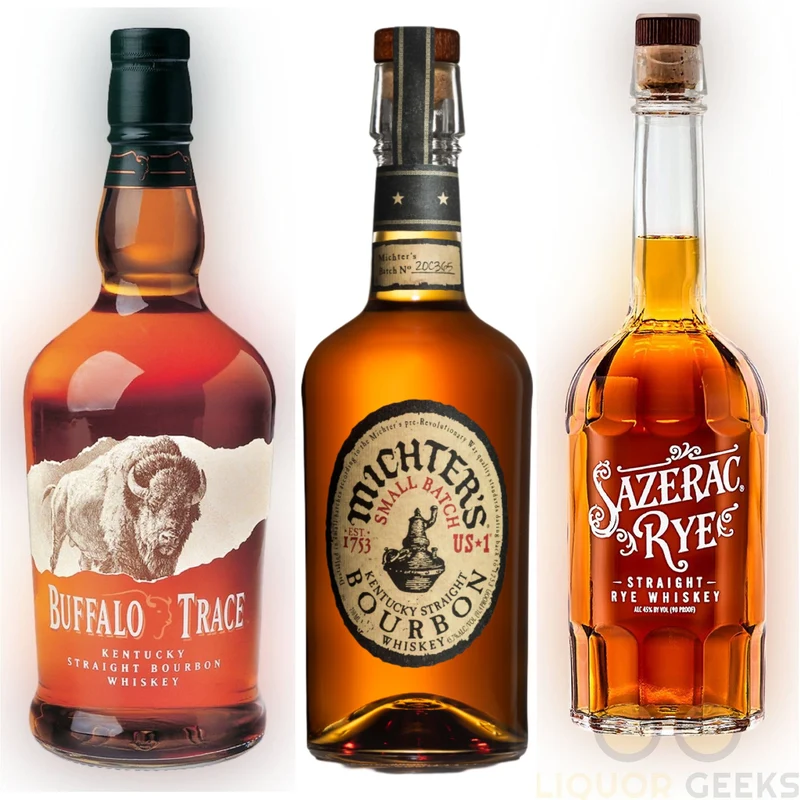 Whiskey Starter Set — Buffalo Trace, Michter's Small Batch & Sazerac Rye