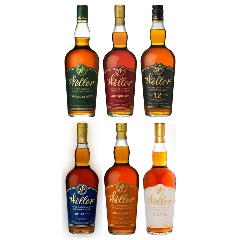 W.L. Weller Collection — Six Wheated Bourbons
