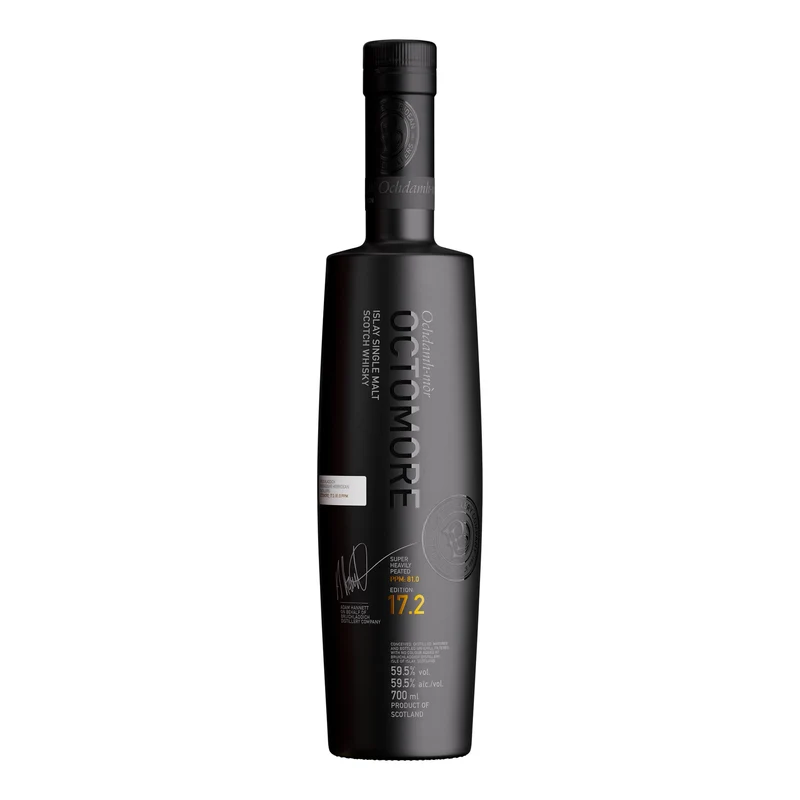Octomore Edition 17.2 Super Heavily Peated 5 Year Single Malt Scotch Whisky