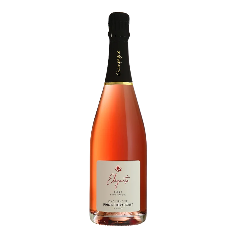 Pinot-Chevauchet Cuvée Elégante Rosé Brut Nature