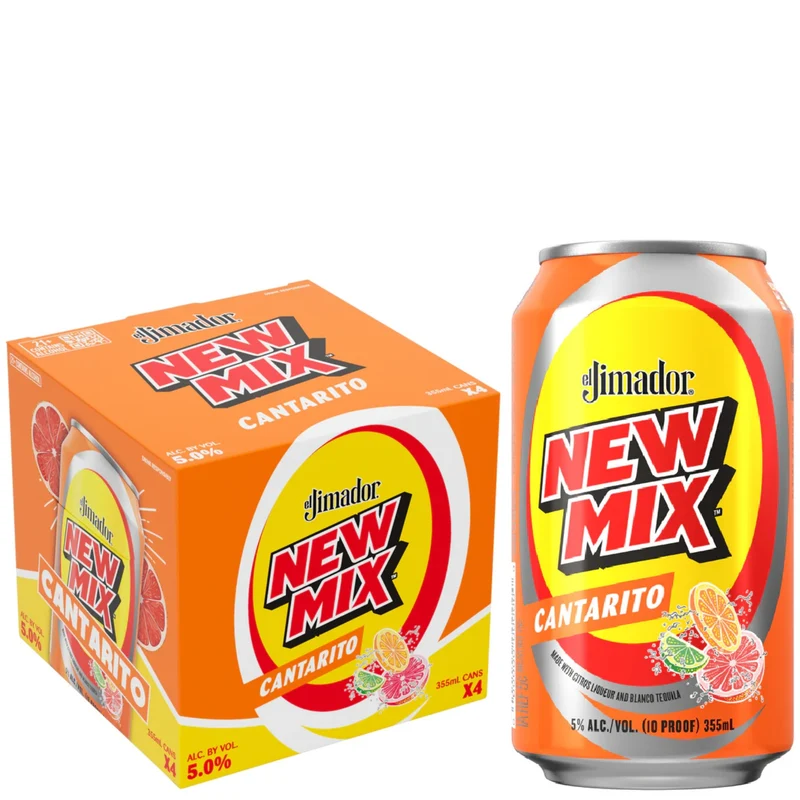 El Jimador New Mix Cantaritos 4pk 355ml