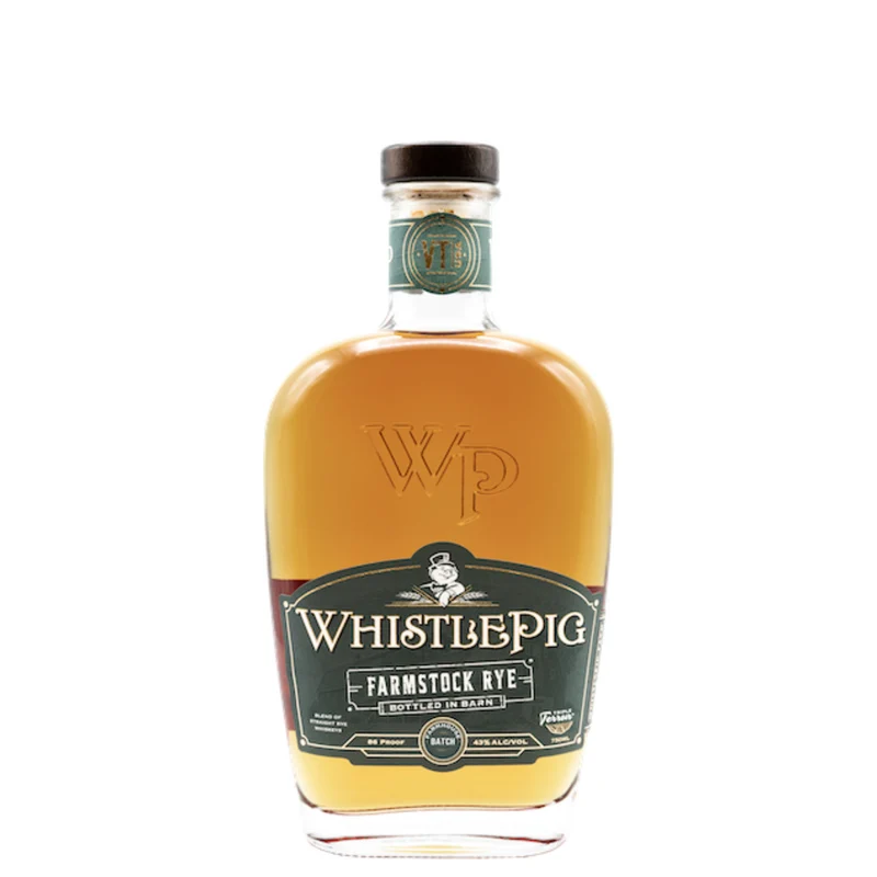 WhistlePig Whiskey Farmstock Rye Bottled In Barn 750ml